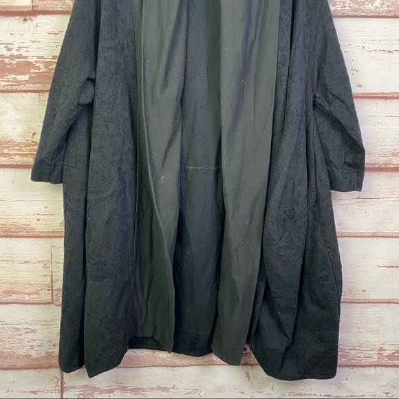 Wendy Trendy oversized fleur de lis jacket - Picture 4 of 15